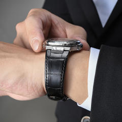 Alligator strap for Patek Philippe Nautilus 5711R, 5712R, 5726A, 5980R