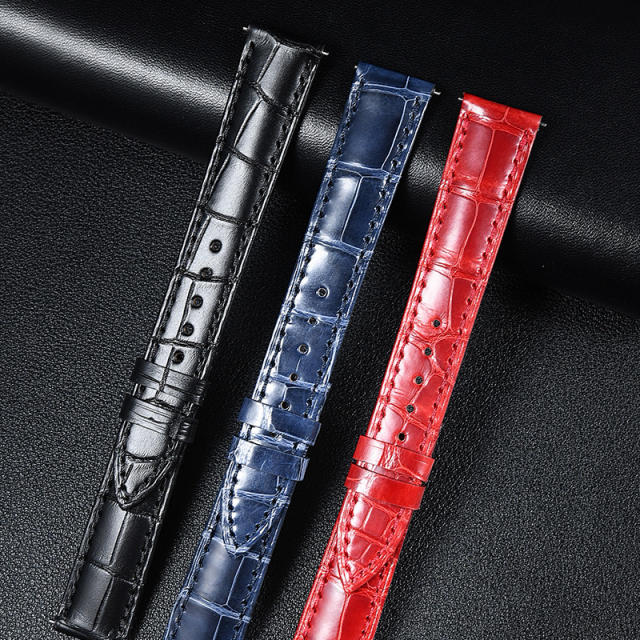 Alligator strap for Rendez-Vous 34mm