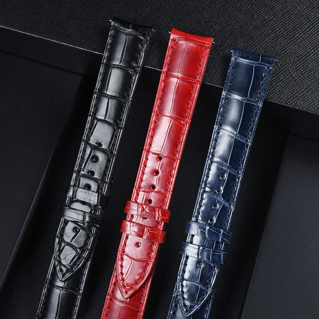 Alligator strap for Rendez-Vous 36mm