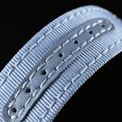 Vagenari fabric leather strap for Jaeger-LeCoultre Polaris 42mm