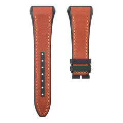 Leather/Rubber strap for Franck Muller V41 Man