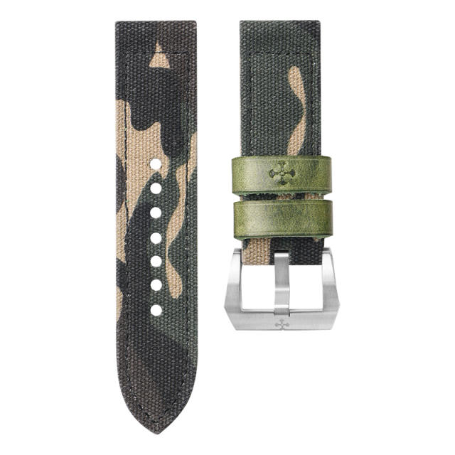 VAGENARI Handmade Cotton Canvas Strap for Panerai 40/42/44/47mm