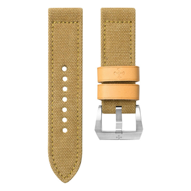 VAGENARI Handmade Cotton Canvas Strap for Panerai 40/42/44/47mm