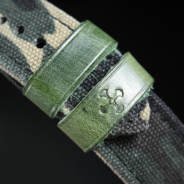 VAGENARI Handmade Cotton Canvas Strap for Panerai 40/42/44/47mm