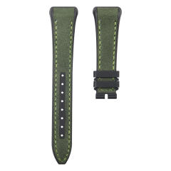 Leather/Rubber strap for Franck Muller V32 Woman