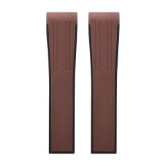 Rubber strap for Rolex Sky-Dweller on Leather strap 326135/326138/326139/326935