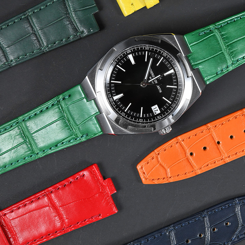 Vagenari Alligator strap For Overseas 4500V.5500V.7900V