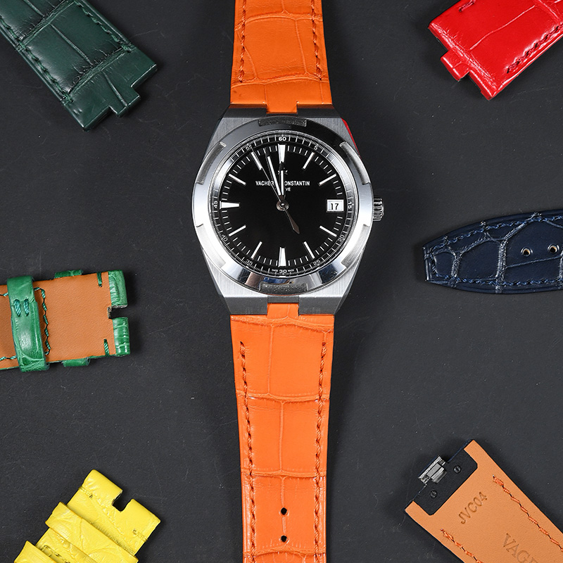 Vagenari Alligator strap For Overseas 4500V.5500V.7900V