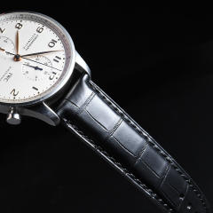 Alligator strap for IWC Portugieser Chronograph 41mm