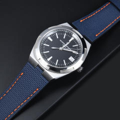 Vagenari Rubber/Leather strap For Overseas 4500V.5500V.7900V