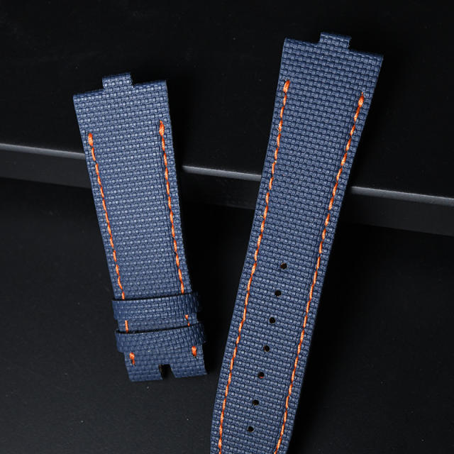 Vagenari Rubber/Leather strap For Overseas 4500V.5500V.7900V