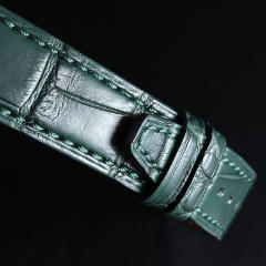 Alligator strap for IWC Pilot IW324005 36mm