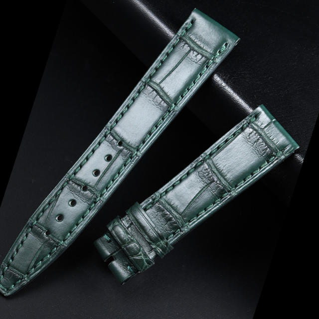 Alligator strap for IWC Portofino Moon Phase 37mm