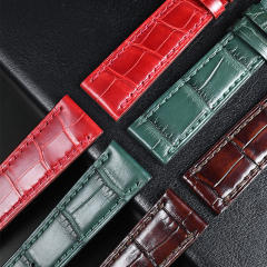 Alligator strap for IWC Portofino Moon Phase 37mm