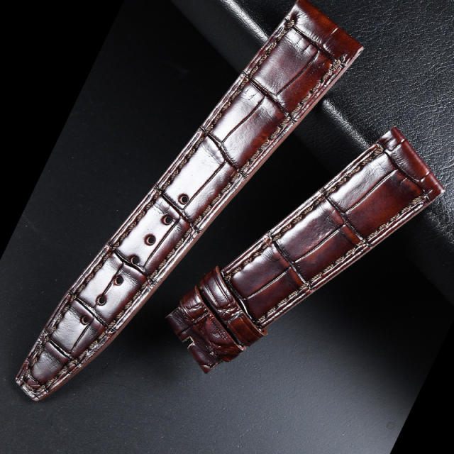 Alligator strap for IWC Portofino Moon Phase 37mm