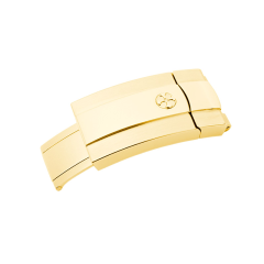 【Oysterflex Rubber Strap + Endlinks】 for Submariner 41mm 126618 with 22K YG Wrapped endlink