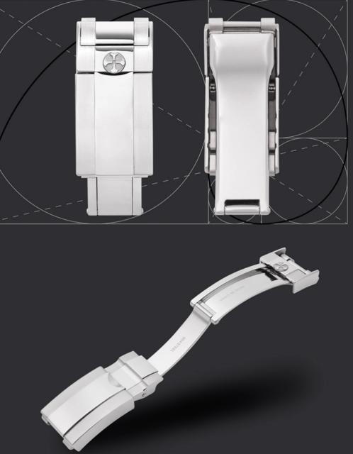 【Oysterflex Rubber Strap + Endlinks】 The rubber strap for Rolex daytona 116500