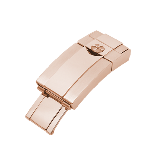Rubber strap for Rolex daytona 126505 with 18k RG endlink and rubber strap