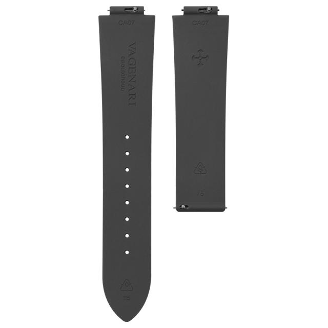 Rubber strap for Cartier Ballon Bleu 42mm