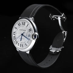 Rubber strap for Cartier Ballon Bleu 42mm