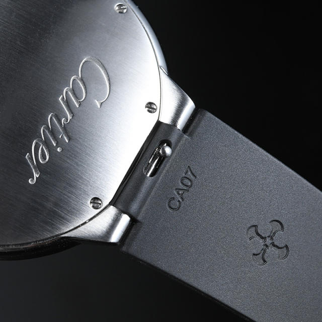 Rubber strap for Cartier Ballon Bleu 42mm