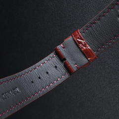 Alligator strap for Piaget Altiplano G0A39133