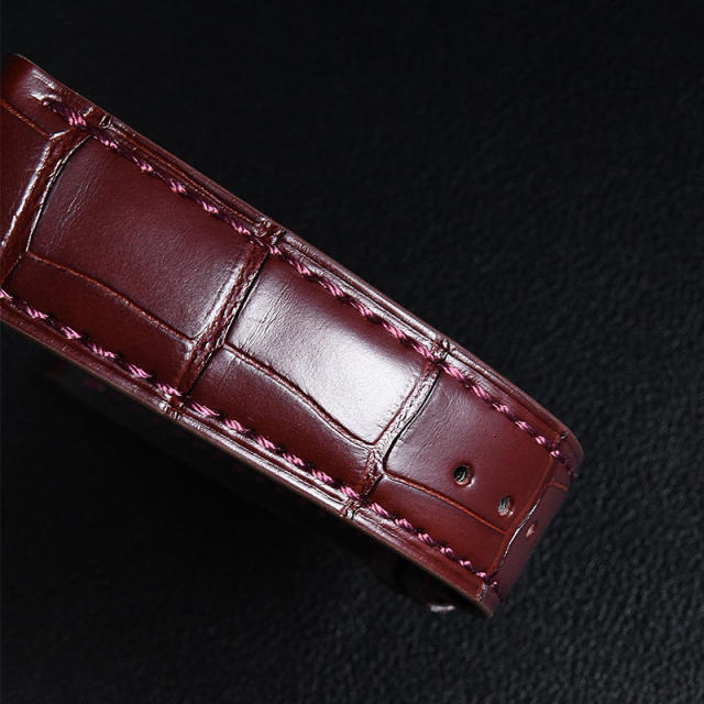Alligator strap for Piaget Altiplano G0A39133