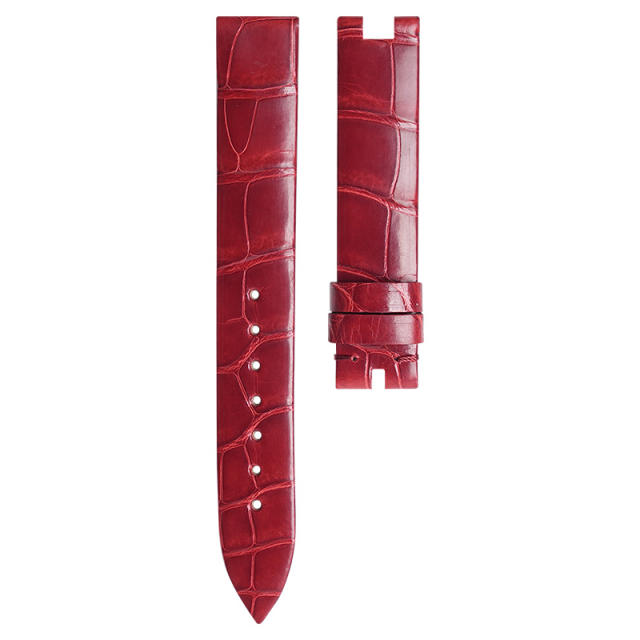 Alligator strap For Reine de Naples 33mm 8928BR