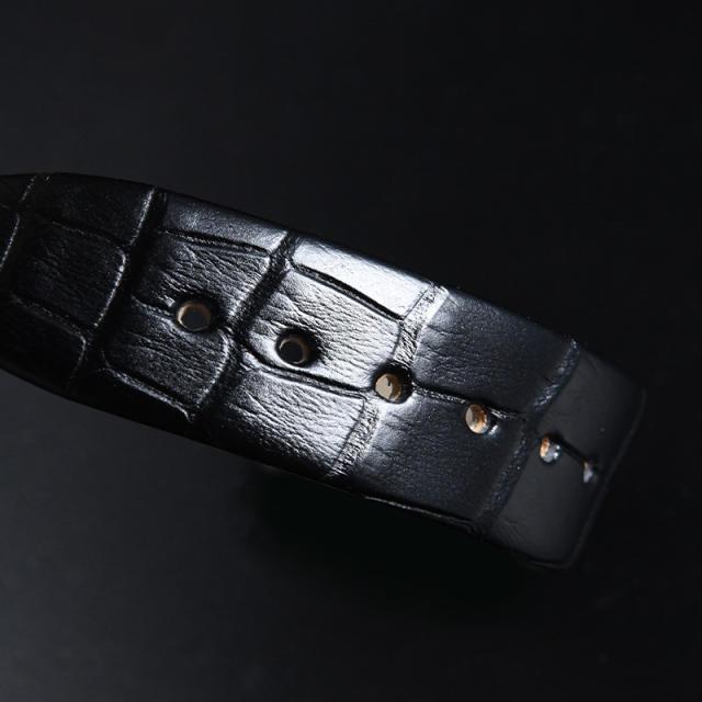Alligator strap For Reine de Naples 36mm ref.8918.8908.8939BB.