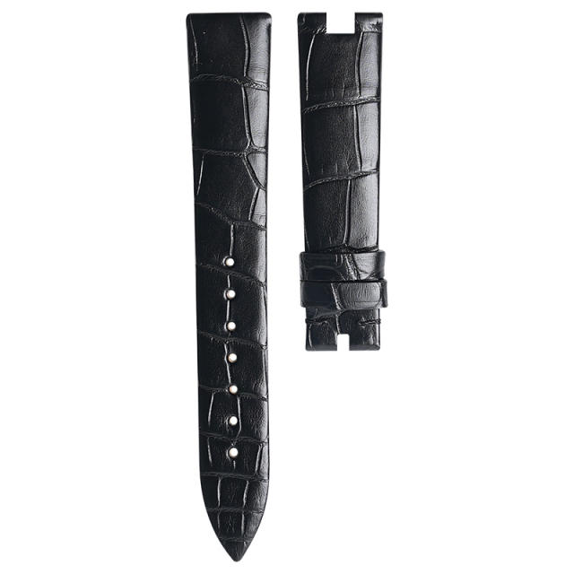 Alligator strap For Reine de Naples 36mm ref.8918.8908.8939BB.