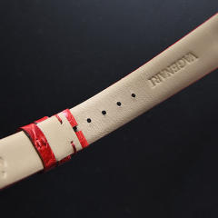 Alligator strap For Reine de Naples 36mm ref.8918.8908.8939BB.