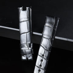 Alligator strap For Reine de Naples 36mm ref.8918.8908.8939BB.