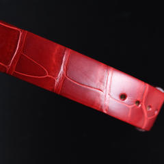Alligator strap For Reine de Naples 36mm ref.8918.8908.8939BB.