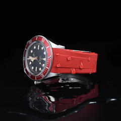 Rubber strap for Tudor New Black Bay 41mm M7941A1AORU