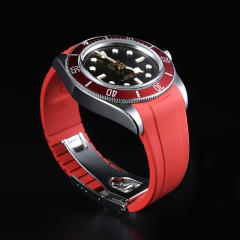 Rubber strap for Tudor New Black Bay 41mm M7941A1AORU
