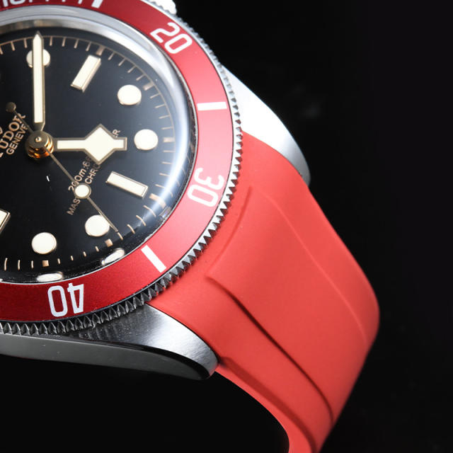 Rubber strap for Tudor New Black Bay 41mm M7941A1AORU