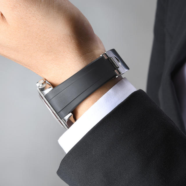 Rubber strap for Tudor New Black Bay 41mm M7941A1AORU