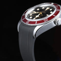 Rubber strap for Tudor New Black Bay 41mm M7941A1AORU