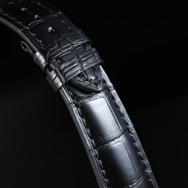 Alligator strap For Blancpain Villeret 38mm 6224