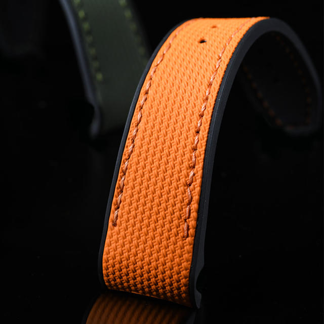 Rubber Strap For IWC Pilot Mark XVIII 40mm