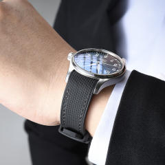 Rubber Strap For IWC Pilot Mark XVIII 40mm