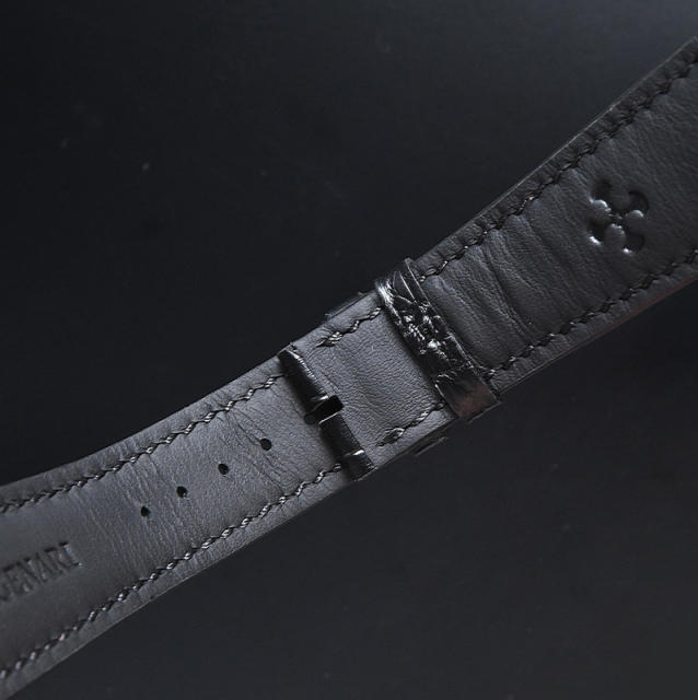 Alligator strap For Blancpain Villeret 40mm 6670A