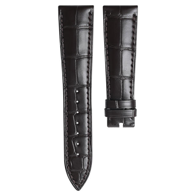 Alligator strap For Blancpain Villeret 40mm 6653 6662