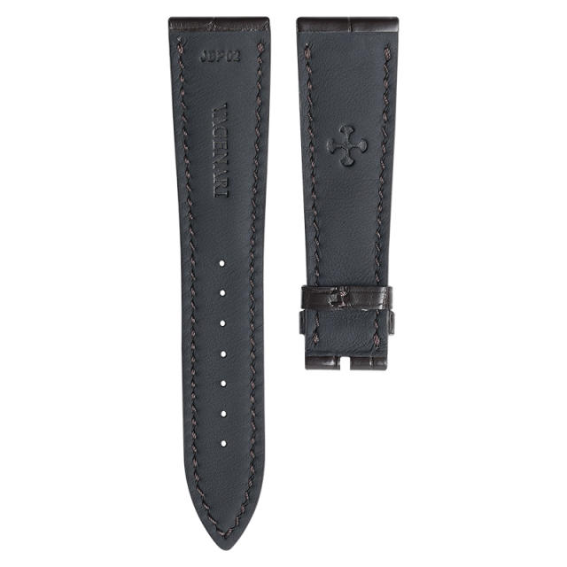 Alligator strap For Blancpain Villeret 40mm 6653 6662