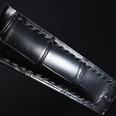 Alligator strap For Blancpain Villeret 40mm 6653 6662