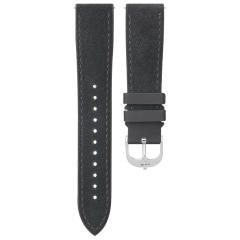 【Quick release spring bar】Rubber Strap For All Watches Premium Italian suede leather Strap and Rubber