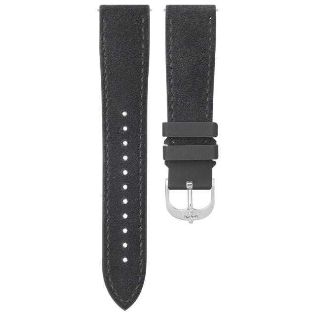 【Quick release spring bar】Rubber Strap For All Watches Premium Italian suede leather Strap and Rubber