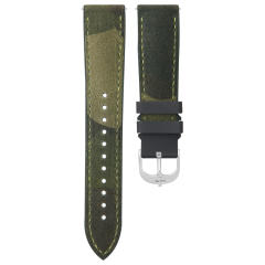 【Quick release spring bar】Rubber Strap For All Watches Premium Italian suede leather Strap and Rubber