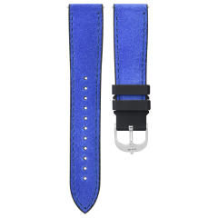【Quick release spring bar】Rubber Strap For All Watches Premium Italian suede leather Strap and Rubber