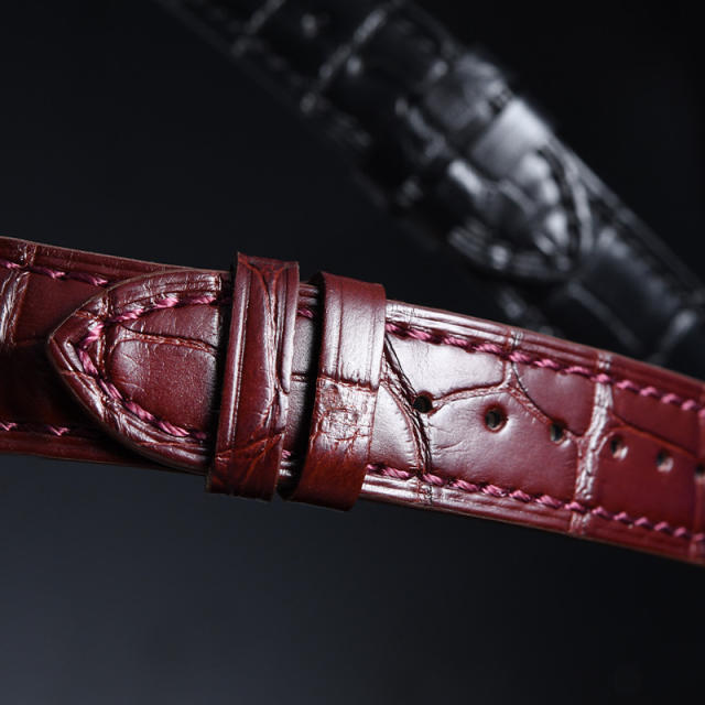 Alligator strap For  Girard-Perregaux 1966 Orion 40mm